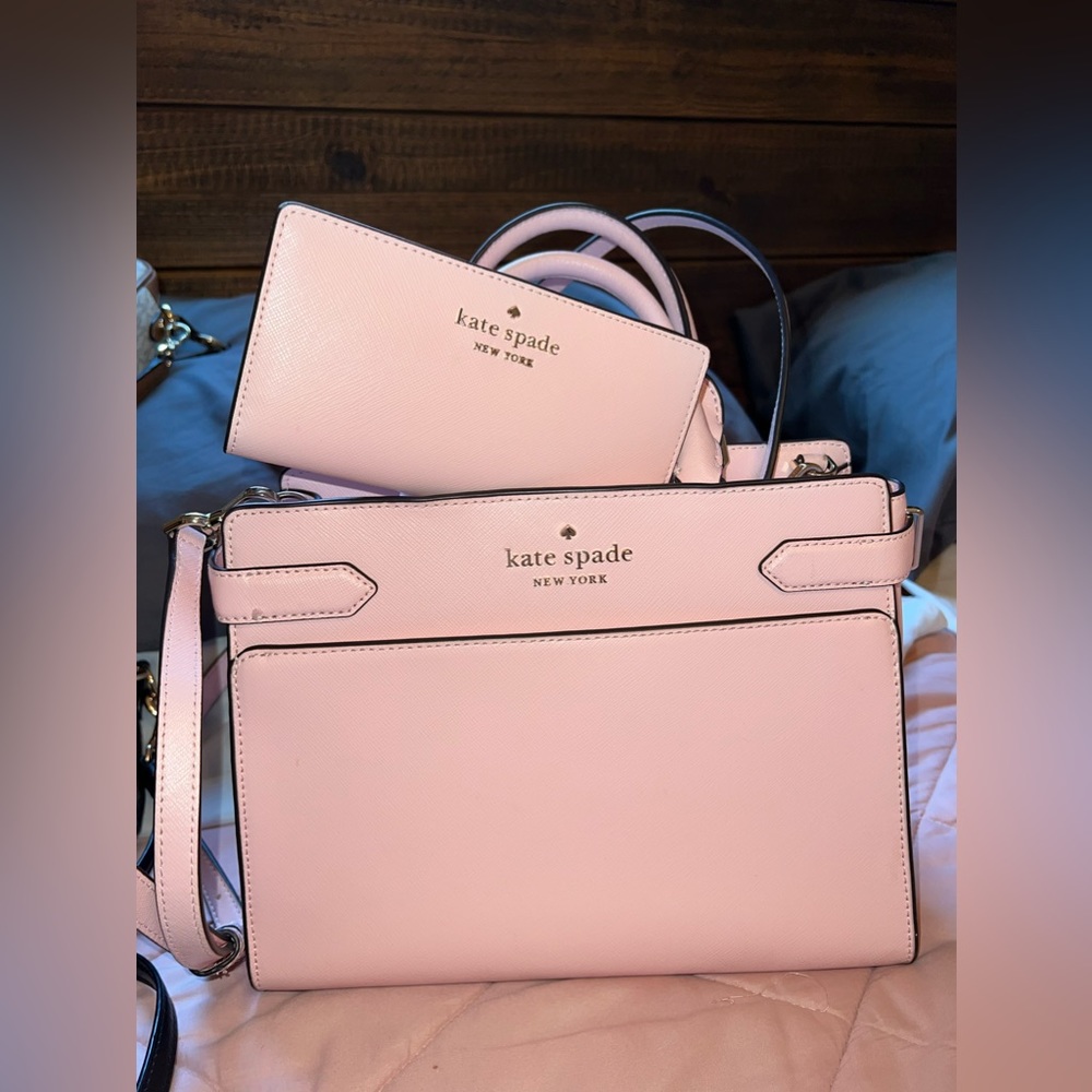 Kate Spade Staci Cameron Crossbody with Matching Wallet